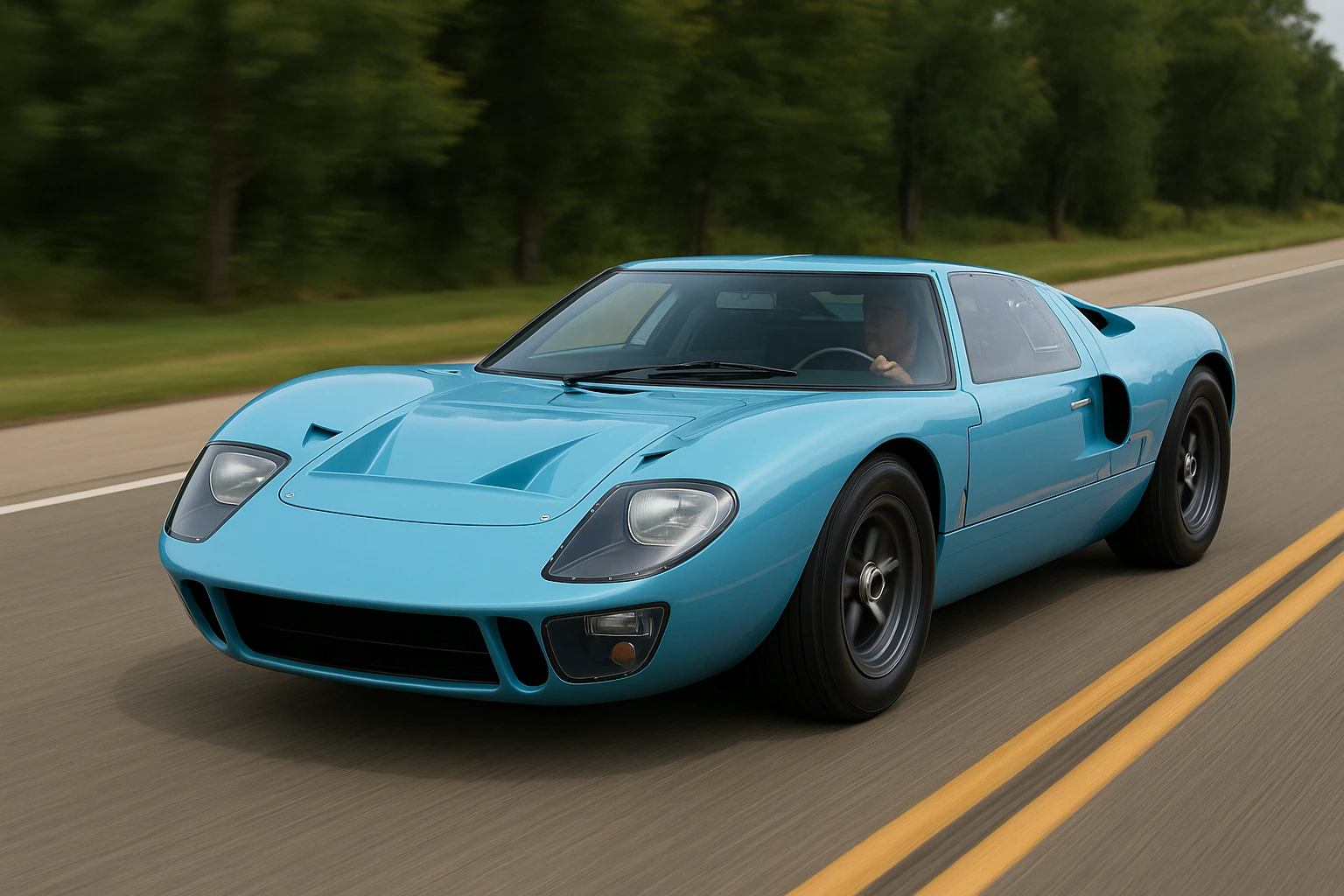 1966 Ford GT40 MK2 2DR Coupe