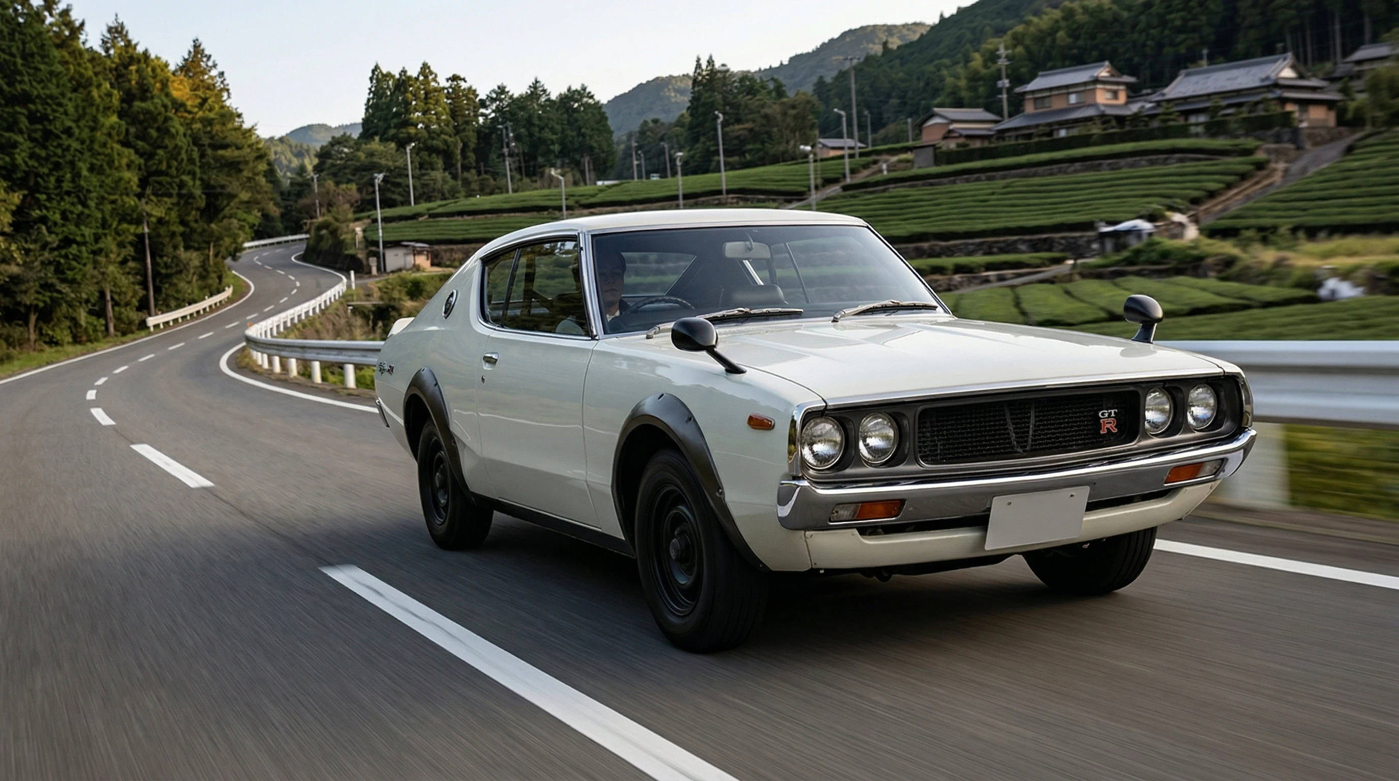 1973 Nissan Skyline 2000GT-R (KPGC110) — 160 HP, 0-60 in 7.1s