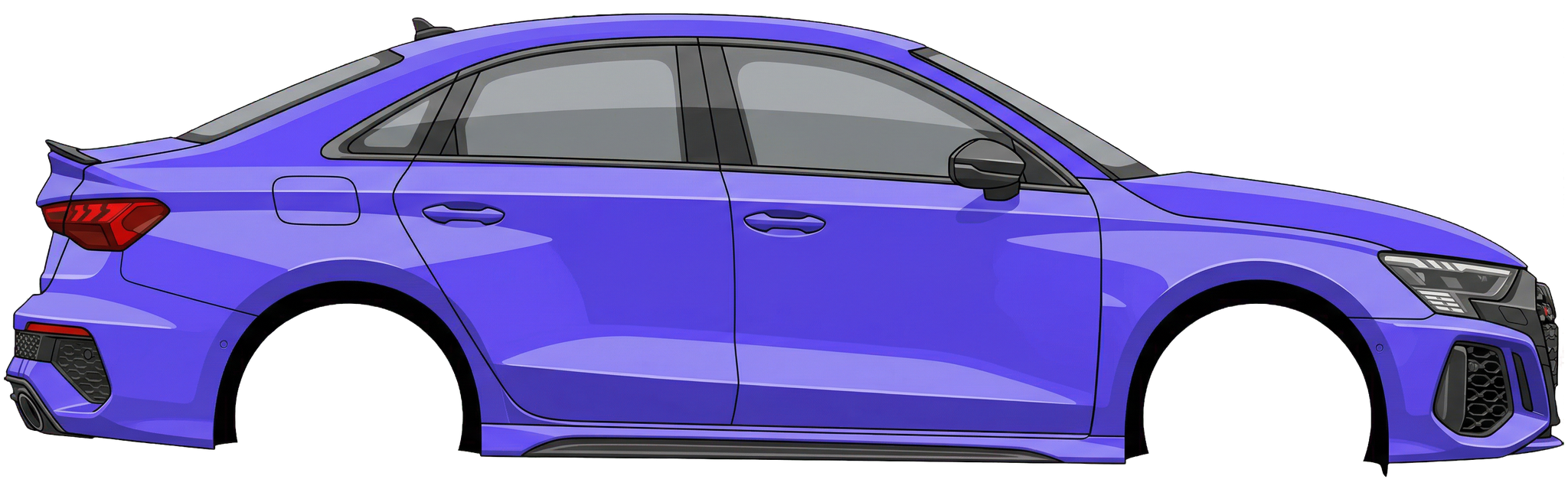 Audi RS 3 Data and Specifications Catalog